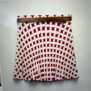 Zara Printed Pleated Mini Skirt (NWOT)